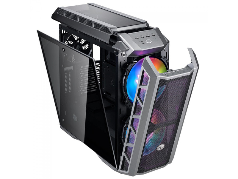 Gabinete Gamer Cooler Master Masterbox MB400L, Mini Tower, Black, Sem Fonte, Com 1 Fan, MCB-B400L-KGNN-S00