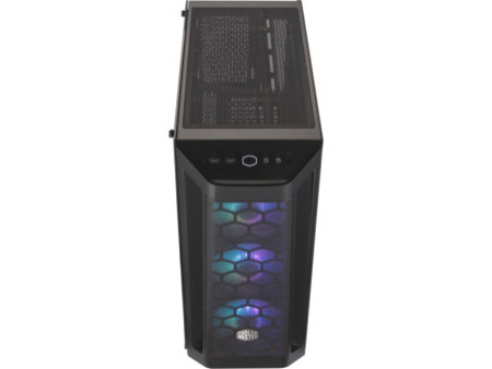 Gabinete Gamer Cooler Master Masterbox TD500 Mesh White, Mid Tower, Vidro Temperado, White, Sem Fonte, Com 3 Fans, MCB-D500D-WGN