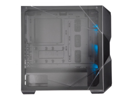 Gabinete Gamer Cooler Master MasterBox NR400, Mini Tower, Vidro Temperado, Com 2 Fans, Black, Sem Fonte, MCB-NR400-KGNN-S00