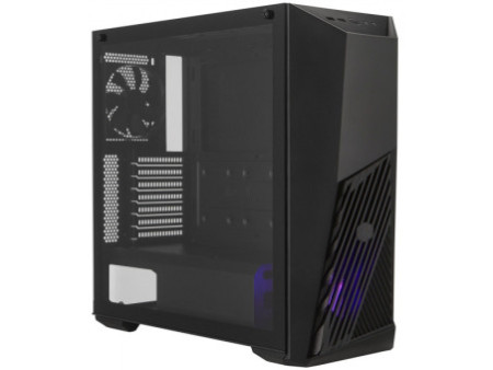 Gabinete Gamer Cooler Master Masterbox MB511 TG, Mid Tower, Vidro Temperado, Red, MCB-B511D-KGNN-S00, Sem Fonte, Com 1 Fan