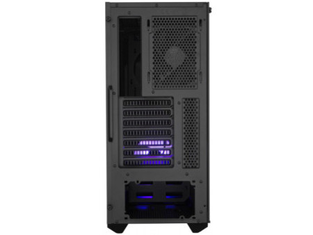 Gabinete Gamer Cooler Master Masterbox MB511 TG, Mid Tower, Vidro Temperado, Red, MCB-B511D-KGNN-S00, Sem Fonte, Com 1 Fan