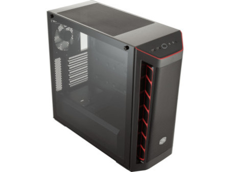 Gabinete Gamer Cooler Master Silencio S400, Mid Tower, Black, MCS-S400-KG5N-S00, Sem Fonte, Com 2 Fans