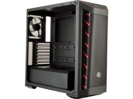Gabinete Gamer Cooler Master Silencio S400, Mid Tower, Black, MCS-S400-KG5N-S00, Sem Fonte, Com 2 Fans