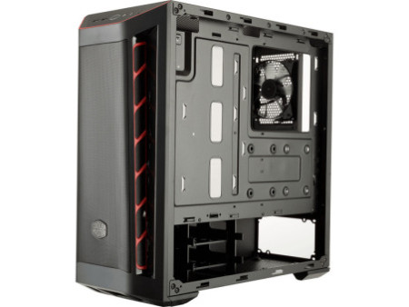 Gabinete Gamer Cooler Master Silencio S400, Mid Tower, Black, MCS-S400-KG5N-S00, Sem Fonte, Com 2 Fans