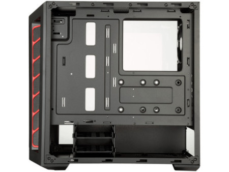 Gabinete Gamer Cooler Master Silencio S400, Mid Tower, Black, MCS-S400-KG5N-S00, Sem Fonte, Com 2 Fans