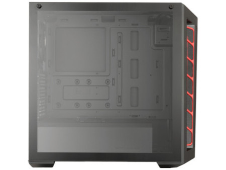 Gabinete Gamer Cooler Master Silencio S400, Mid Tower, Black, MCS-S400-KG5N-S00, Sem Fonte, Com 2 Fans