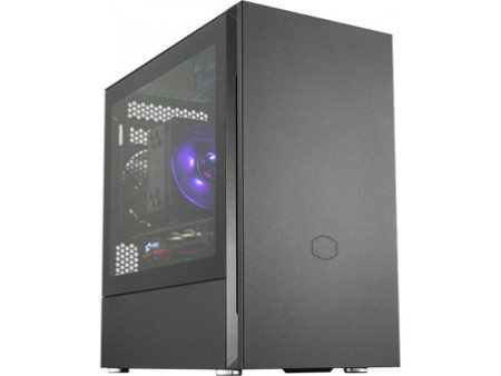 Gabinete Gamer Cooler Master Silencio S600, Mid Tower, Black, Sem Fonte, Com 2 Fans, MCS-S600-KG5N-S00