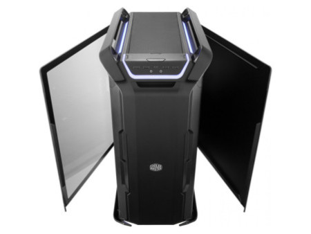 Gabinete Gamer Cooler Master, MasterBox NR400, Mini Tower, Vidro Temperado, Black, Sem Fonte, Com 2 Fans, MCB-NR400-KG5N-S00