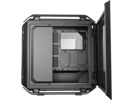 Gabinete Gamer Cooler Master, MasterBox NR400, Mini Tower, Vidro Temperado, Black, Sem Fonte, Com 2 Fans, MCB-NR400-KG5N-S00