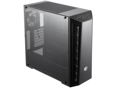 Gabinete Gamer Cooler Master Masterbox MB511, Mid Tower, Black, Sem Fonte, Com 1 Fan, MCB-B511D-KANN-S00-Red
