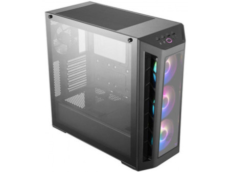 Gabinete Gamer Cooler Master Masterbox Q300L, Mini Tower, Black, Sem Fonte, Com 1 Fan, MCB-Q300L-KANN-S00