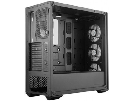 Gabinete Gamer Cooler Master Masterbox Q300L, Mini Tower, Black, Sem Fonte, Com 1 Fan, MCB-Q300L-KANN-S00