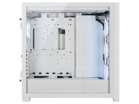 Gabinete Gamer Corsair Crystal 280x RGB, Mini Tower, Vidro Temperado, White, Sem Fonte, CC-9011137-WW
