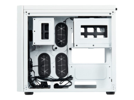 Gabinete Gamer Corsair Crystal 280x, Mini Tower, Vidro Temperado, White, Sem Fonte, CC-9011136-WW