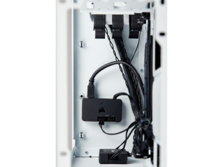 Gabinete Gamer Corsair Crystal 280x, Mini Tower, Vidro Temperado, White, Sem Fonte, CC-9011136-WW