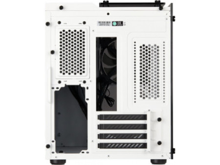 Gabinete Gamer Corsair, Icue 220T AirFlow White, Mid Tower, Vidro Temperado, ATX, White, CC-9011174-WW, Sem Fonte, Com 3 Fans