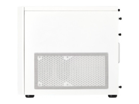 Gabinete Gamer Corsair, Icue 220T AirFlow White, Mid Tower, Vidro Temperado, ATX, White, CC-9011174-WW, Sem Fonte, Com 3 Fans