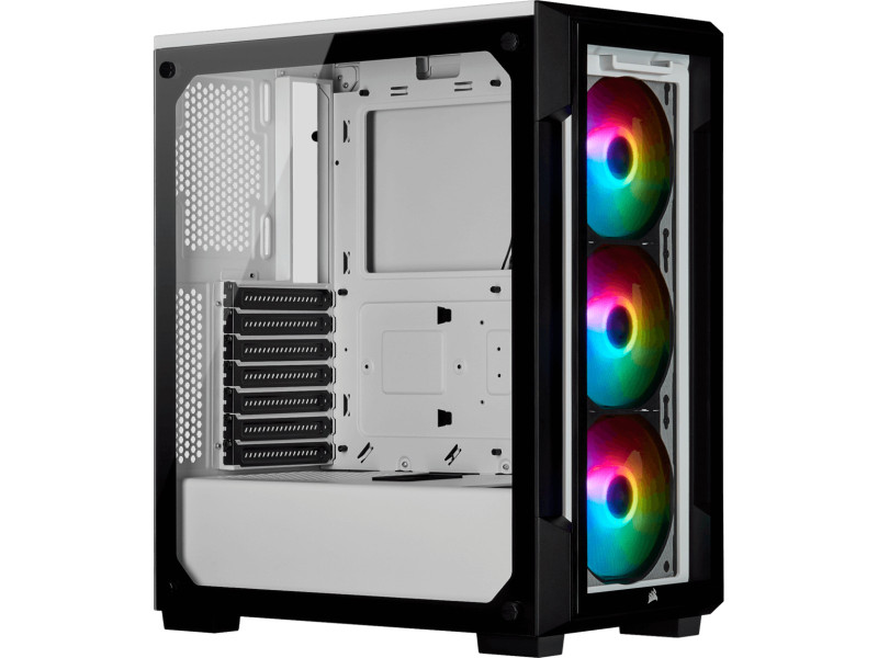 Gabinete Gamer Corsair, Carbide Air 540, Mid Tower, Acrílico, Arctic White, Sem Fonte, Com 3 Fans, CC-9011048-WW Gabinete Gamer Corsair, Carbide Air 540, Mid Tower, Acrílico, Arctic White, Sem Fonte, Com 3 Fans, CC-9011048-WW