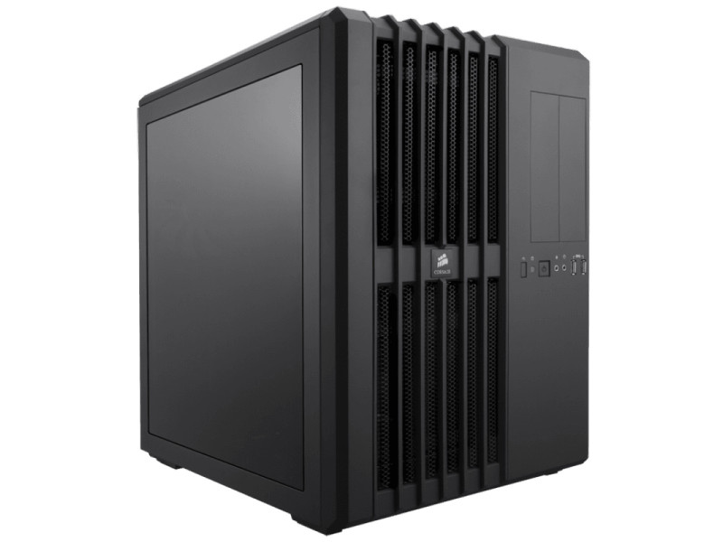 Gabinete Gamer Corsair, Graphite 760T, Full Tower, Acrílico, Black, Sem Fonte, Com 3 Fans, CC-9011073-WW