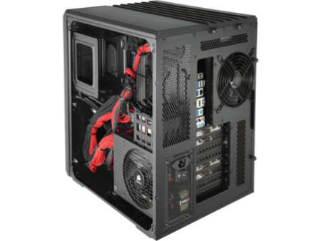 Gabinete Gamer Corsair, Graphite 760T, Full Tower, Acrílico, Black, Sem Fonte, Com 3 Fans, CC-9011073-WW