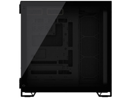 Gabinete Gamer Corsair iCUE LINK 6500X, Mid Tower, Vidro Temperado, E-ATX, Black, Sem Fonte, Com 3 Fans RGB, CC-9011269-WW