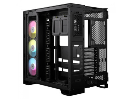 Gabinete Gamer Corsair 6500D AIRFLOW, Mid Tower, Mesh, Vidro Temperado, E-ATX, Sem Fan, White, CC-9011260-WW