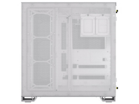 Gabinete Gamer Corsair iCUE LINK 6500X, Mid Tower, Vidro Temperado, E-ATX, White, Sem Fonte, Com 3 Fans RGB, CC-9011270-WW