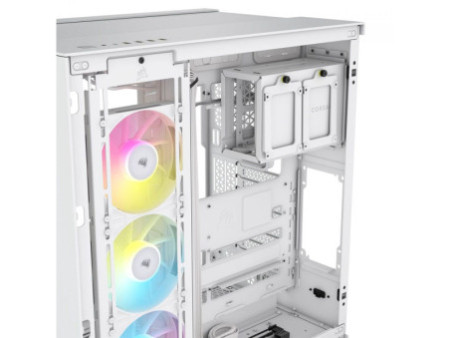 Gabinete Gamer Corsair 6500X, Mid Tower, Vidro Temperado, E-ATX, Sem Fan, White, CC-9011258-WW