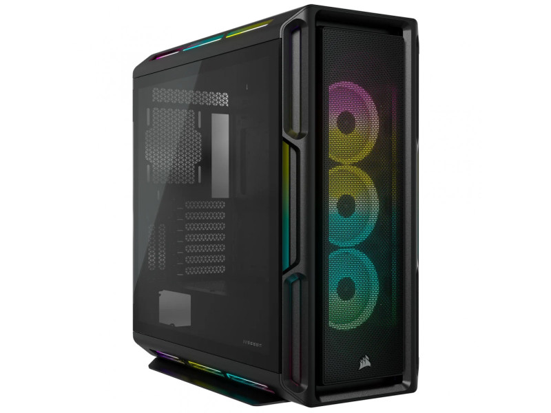 Gabinete Gamer Corsair iCUE 5000T RGB, Mid Tower, Vidro Temperado, White, ATX, Sem Fonte, Com 3 Fans, CC-9011231-WW Gabinete Gamer Corsair iCUE 5000T RGB, Mid Tower, Vidro Temperado, White, ATX, Sem Fonte, Com 3 Fans, CC-9011231-WW