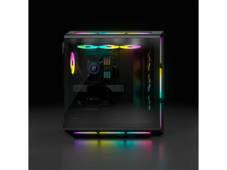 Gabinete Gamer Corsair iCUE 5000T RGB, Mid Tower, Vidro Temperado, White, ATX, Sem Fonte, Com 3 Fans, CC-9011231-WW