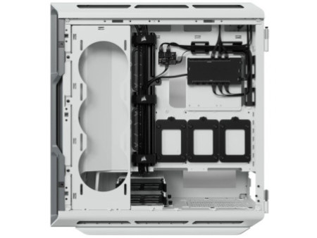 Gabinete Gamer Corsair 4000D Airflow, RGB, Mid Tower, Vidro Temperado, ATX, White, Sem Fonte, Com 3 Fans, CC-9011241-WW