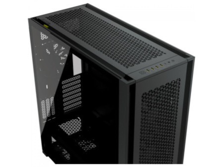 Gabinete Gamer Corsair iCUE 7000X RGB, Full Tower, Vidro Temperado, Black, ATX, Sem Fonte, Com 4 Fans, CC-9011226-WW