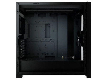Gabinete Gamer Corsair iCUE 5000X RGB, Mid Tower, Vidro Temperado, Black, ATX, Sem Fonte, Com 3 Fans, CC-9011212-WW