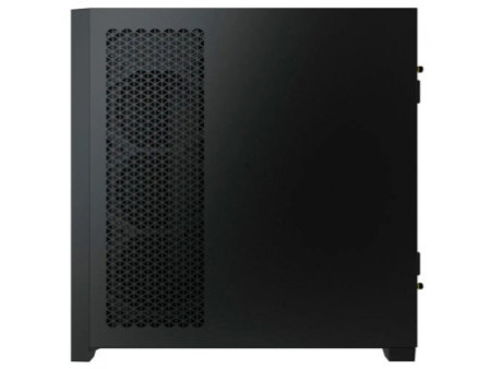 Gabinete Gamer Corsair iCUE 5000X RGB, Mid Tower, Vidro Temperado, Black, ATX, Sem Fonte, Com 3 Fans, CC-9011212-WW