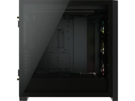 Gabinete Gamer Corsair 5000D, Mid Tower, Vidro Temperado, Black, ATX, Sem Fonte, Com 2 Fans, CC-9011208-WW