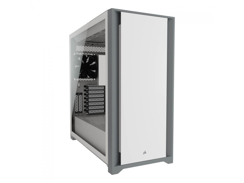 Gabinete Gamer Corsair iCUE 5000X RGB, Mid Tower, Vidro Temperado, White, ATX, Sem Fonte, Com 3 Fans, CC-9011213-WW Gabinete Gamer Corsair iCUE 5000X RGB, Mid Tower, Vidro Temperado, White, ATX, Sem Fonte, Com 3 Fans, CC-9011213-WW