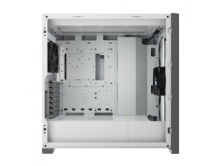 Gabinete Gamer Corsair iCUE 5000X RGB, Mid Tower, Vidro Temperado, White, ATX, Sem Fonte, Com 3 Fans, CC-9011213-WW