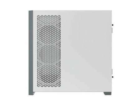Gabinete Gamer Corsair iCUE 5000X RGB, Mid Tower, Vidro Temperado, White, ATX, Sem Fonte, Com 3 Fans, CC-9011213-WW