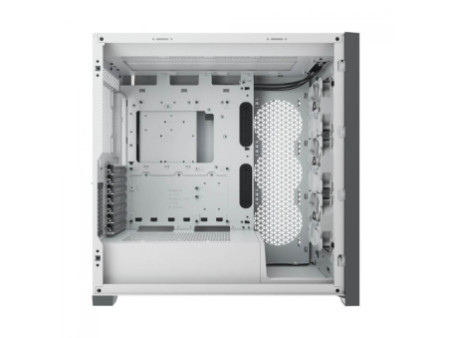 Gabinete Gamer Corsair 470T RGB, Mid Tower, Vidro Temperado, Black, E-ATX, Sem Fonte, Com 1 Fan, CC-9011215-WW