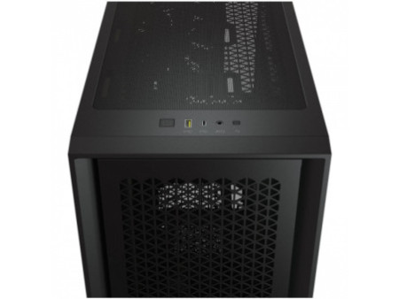 Gabinete Gamer Corsair 4000D, Mid Tower, Vidro Temperado, ATX, White, Sem Fonte, Com 2 fans, CC-9011199-WW