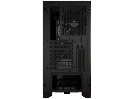 Gabinete Gamer Corsair 4000D, Mid Tower, Vidro Temperado, ATX, White, Sem Fonte, Com 2 fans, CC-9011199-WW