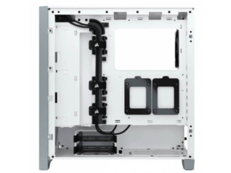Gabinete Gamer Corsair 4000D, Mid Tower, Vidro Temperado, ATX, Black, Sem Fonte, Com 2 fans, CC-9011198-WW