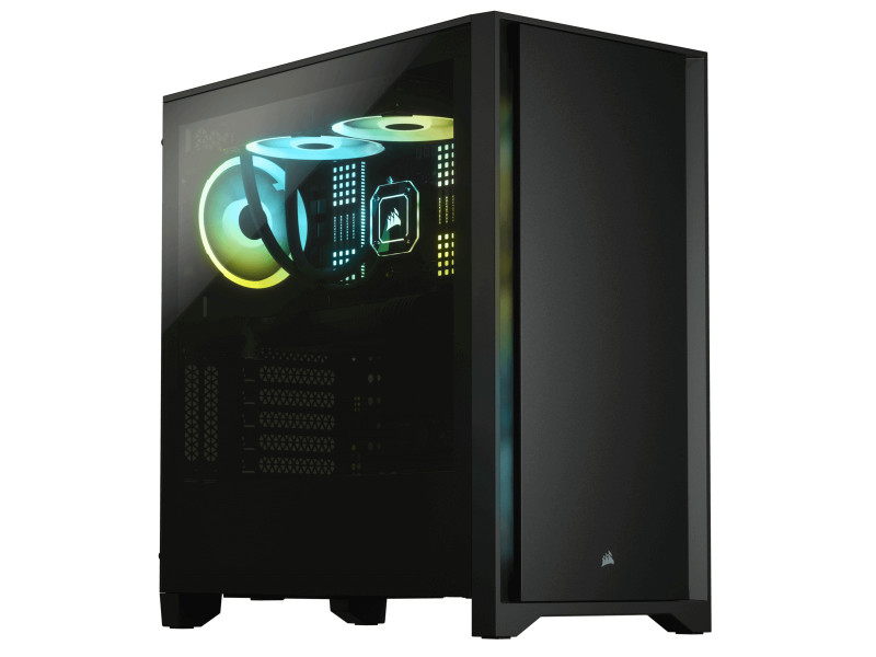 Gabinete Gamer Corsair iCUE 4000X RGB, Mid Tower, Vidro Temperado, ATX, White, Sem Fonte, Com 3 Fans, CC-9011205-WW Gabinete Gamer Corsair iCUE 4000X RGB, Mid Tower, Vidro Temperado, ATX, White, Sem Fonte, Com 3 Fans, CC-9011205-WW