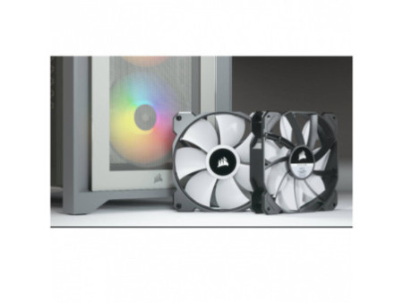 Gabinete Gamer Corsair 4000D Airflow, Mid Tower, Vidro Temperado, ATX, White, Sem Fonte, Com 2 fans, CC-9011201-WW