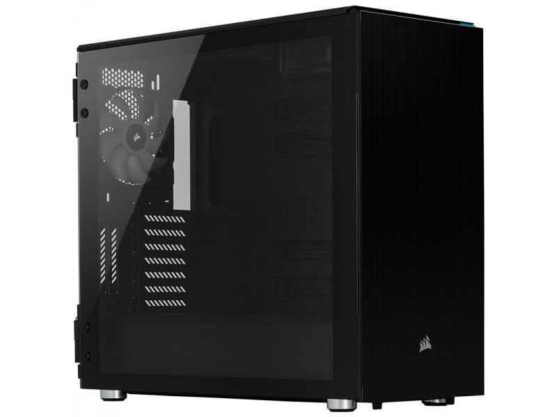 Gabinete Gamer Corsair Carbide 275R Airflow, Mid Tower, Com 3 Fans, Vidro Temperado, Black, Sem Fonte CC-9011181-WW