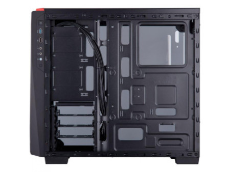 Gabinete Gamer Corsair Carbide 678C, Mid Tower, Vidro Temperado, ATX, White, Com 3 Fans, CC-9011170-WW