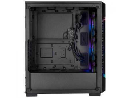 Gabinete Gamer Corsair, Carbide 100R, Mid Tower, ATX, Black, Sem Fonte, Dois Fans, CC-9011077-WW