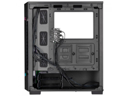 Gabinete Gamer Corsair, Carbide 100R, Mid Tower, ATX, Black, Sem Fonte, Dois Fans, CC-9011077-WW