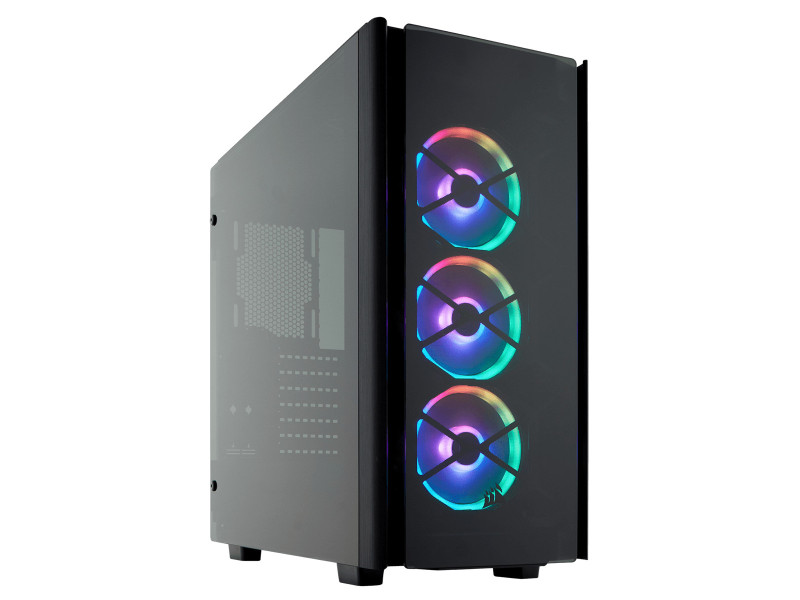 Gabinete Gamer Corsair Obsidian 750D Airflow Edition, Full Tower, Com 3 Fans, Black, Sem Fonte, CC-9011078-WW