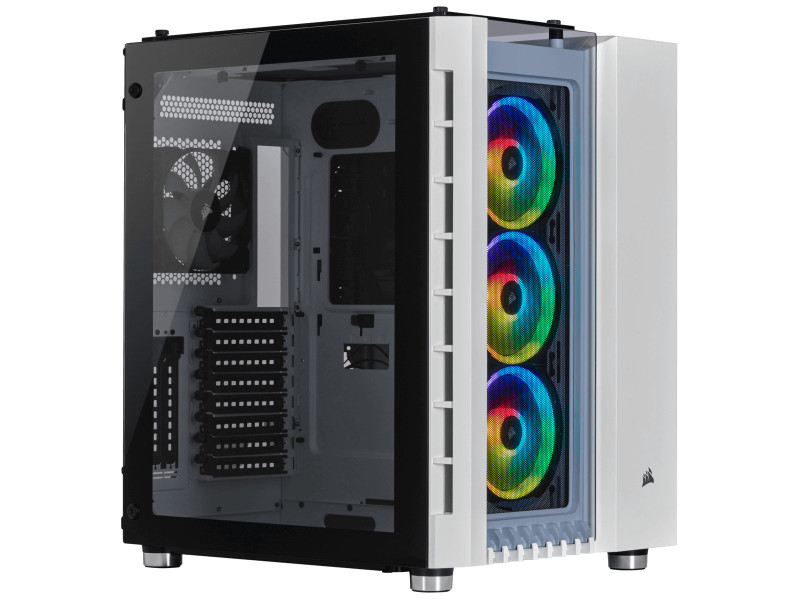Gabinete Gamer Corsair Crystal 280x, Mini Tower, Sem Fan, Vidro Temperado, Black, Sem Fonte, CC-9011134-WW Gabinete Gamer Corsair Crystal 280x, Mini Tower, Sem Fan, Vidro Temperado, Black, Sem Fonte, CC-9011134-WW